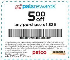 Petco 5 Off 25 Printable Coupon Printable Coupons Coupons Petco