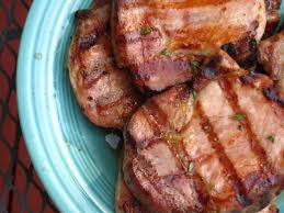 grilled boneless pork loin chops