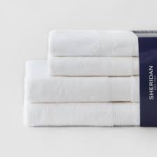 Add a touch of luxury to your bathroom with this 100% cotton towel by sheridan. Quick Dry Luxury Towel Range White Sheridan Australia
