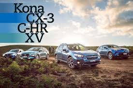 The 2021 hyundai kona features a striking design, a comfortable cabin and is packed with advanced safety features. Hyundai Kona V Mazda Cx 3 V Toyota C Hr V Subaru Xv Comparison Review