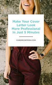 Stevens & associates, a national career management and outp. This 5 Minute Cover Letter Design Trick Makes You More Professional Career Contessa Job Interview Tips Cover Letter Job Search Tips