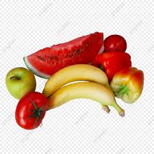 فواكه وخضروات بطيخ موز تفاح طماطم فاكهة الفاكهة الخضروات png وملف psd للتحميل مجانا watermelon banana tomato watermelon
