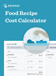 Try Our Free Recipe Costing Tool A Simple Food Recipe Calculator To Track The Costs Of All Your Prepared Items Includi Food Cost Recipe Calculator Free Food