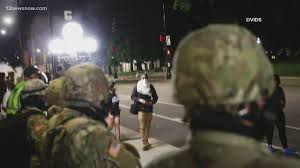 Military and federalized national guard troops within the. Questions Raised About Trump S Threat To Invoke 1807 Insurrection Act 13newsnow Com