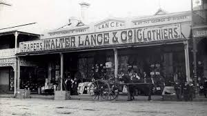 Walter Lance Co Clothiers And Drapers On Crown St Wollongong Nsw In The 1900 Wollongong New South Wales Historical Images
