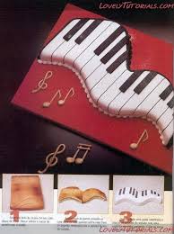 Tarta Piano Piano Cakes Cake Decorating Music Themed Cakes