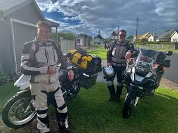 And just like that he's riding dirt bikes (well kind of😉)