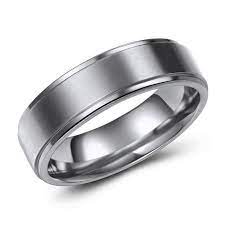 6mm Men S Classic Wedding Band Mens Silver Wedding Bands Silver Wedding Bands Mens Wedding Bands White Gold