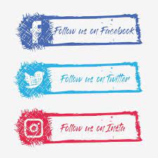 Social Media Follow Us Button Social Media Follow Us Buttons Follow Us On Facebook Facebook Png And Vector With Transparent Background For Free Download Logo Facebook Social Media Icons Twitter Logo