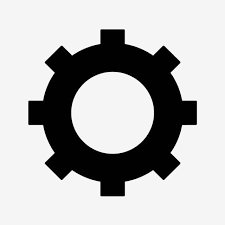 Vector Setting Icon Setting Cog Menu Png And Vector With Transparent Background For Free Download Logo Design Free Templates Transparent Background Art Icon