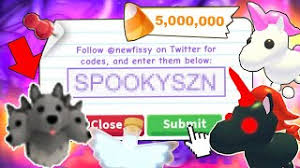 How to earn candy in adopt me 2020. Trying Secret Halloween Adopt Me Codes To Get Legendary Pets For Free And Candy Youtube
