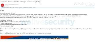 Covid 19 Impfstoffe Gefahr Durch Betrugsmails Und Falschmeldungen Welivesecurity