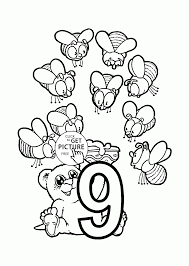 See more ideas about preschool coloring pages, coloring pages, free preschool. Number 9 Coloring Pages For Preschoolers Counting Numbers Printables Free Wuppsy Com Numbers Coloring Pages Letters Coloring Pages Coloring Pages