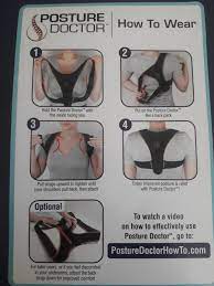 The posture doctor is a wearable medical device that is intended to align the spine and improve the posture of the wearer when worn properly as suggested. Posture Doctor Relieve Neck And Shoulder Strain In Black Align Your Back And Spine As Seen On Tv One Size Fits All Walmart Com Walmart Com