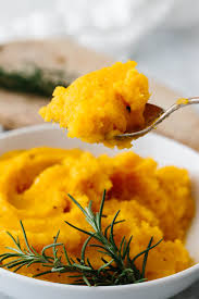 Cut the squash in half. Mashed Butternut Squash Recipe Downshiftology
