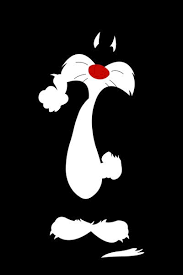 Cats In Art And Illustration Negative Space Looney Toons Sylvester The Cat Print Looney Tunes Wallpaper Looney Tunes Cartoons Looney Tunes Characters