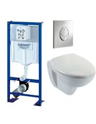 Il est important de noter que vous n'avez pas un pack complet, le wc est donc absent, vous obtenez seulement le support qu'il faut encastrer. Bati Support Wc Suspendu Grohe Autoportant Plaque Grise First