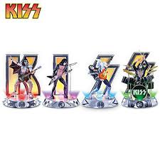 Kiss Destroyer Illuminated Figurine Collection Kiss Memorabilia Kiss Rock Bands Kiss Songs