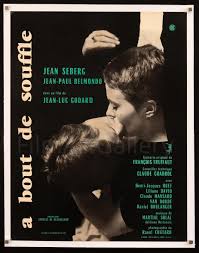 Breathless (A Bout De Souffle) Movie Poster 1960 French small