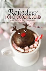 Reindeer Hot Chocolate Bomb Recipe Chocolate Bomb Christmas Hot Chocolate Diy Hot Chocolate