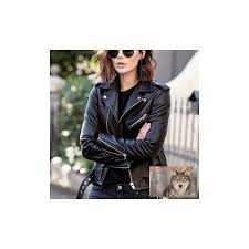 Tassa paris perfecto simili cuir 160 €. Blouson Perfecto Femme Cuir Uni Hells Design 165 00