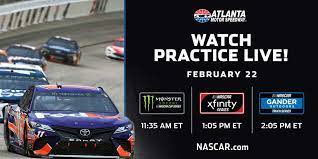 Atlanta at atlanta motor speedway on february 21st, 2019. Nascar Digital To Stream Three Practices From Atlanta Nascar Com