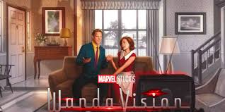 Elizabeth Olsen Didn T Notice Wandavision Poster Costume Easter Egg