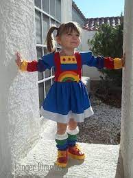 Rainbow Brite Costume Homemade Costume Halloween Costumes For Girls Halloween Girl Family Halloween Costumes