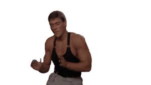 The muscles from brussels, has posted free green screen footage on youtube for use in amateur movies. Top Van Damme Stickers For Android Ios Gfycat