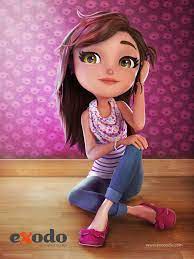 Drawing a cartoon character can be a fun way to pass the time. 30 Creative 3d Cartoon Character Designs For Your Inspiration Girl Cartoon Cartoon Character Design Cartoon Characters
