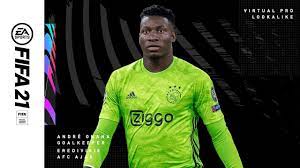 De voetballer werd begin deze maand voor twaalf maanden geschorst wegens een dopingovertreding. Fifa 21 Virtual Pro Lookalike Andre Onana Youtube