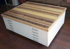 It's been a few months since i made the ikea kallax flat file cabinet hack, but we finally got it all figured with this diy furniture plan idea. This Is Exactly What I Want To Do With My Flat File Paint It White Add A Wood Top And Casters To Make It A Co Flat File Cabinet Flat Files