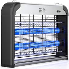 Amazon Com 2 In 1 Indoor Bug Zapper Light Bulb Attractant Electric Mosquito Killer Lamp Insect Fly Trap Effective Grid 3000v Moth Wasp Beetle Other Pests Killer 2