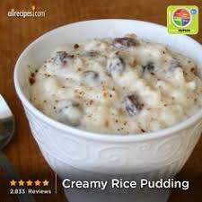Quick Rice And Raisin Pudding Recipe Creamy Rice Pudding Creamy Rice Rice Pudding