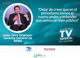 25 de mayo de 2021 john jairo ocampo, periodista. Gerente De Rtvc Participa En Foro De Tv Abierta Rtvc Sistema De Medios Publicos
