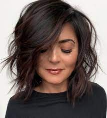 Shaggy Tousled Long Bob For Straight Hair In 2020 Long Bob Hairstyles Straight Hairstyles Bob Hairstyles