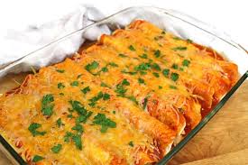 Tortilla chips/strips, diced avocado, extra shredded cheese, sour cream. Easy Chicken Sour Cream Enchiladas Your Family Will Love
