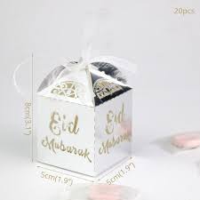 20pcs Candy Box Ramadan Decoration Eid Mubarak Gift Box In 2020 Ramadan Decorations Eid Mubarak Decoration Eid Mubarak Gift