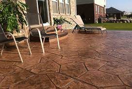 While often used interchangeably, separate materials are concrete and cement. Flagstone Stamped Concrete Supplies