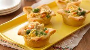 Chicken Pot Pie Crescent Cups Recipe Pillsbury Com