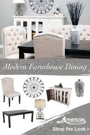 Be Inspired By The Latest Styles At American Furniture Warehouse Shop This Modern F Modern Farmhouse Dining Room Modern Farmhouse Dining Farmhouse Dining Room