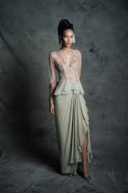 East Meets West Light And Airy Wedding Dresses From Cinobi With An Asian Touch Airy Wedding Dress Malay Wedding Dress Wedding Dresses