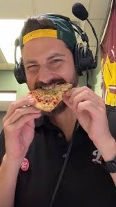 Last night we tried to slam an entire pizza in the bottom of the 9th