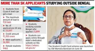 If you are not sure our student credit card is the right card for you, please compare our credit cards. West Bengal Within Nine Days Of Rollout Over 25 000 Apply For Student Credit Card Scheme Kolkata News Times Of India