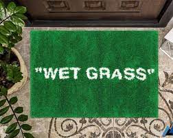Grass Doormat Etsy