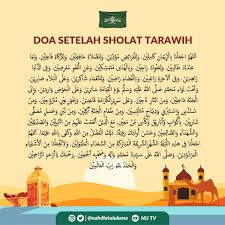 Nahdlatul Ulama On Twitter Berikut Ada Doa Kamilin Yaitu Doa Yang Biasa Dilantunkan Setelah Kita Melaksanakan Sholat Tarawih Allahuma Sholli Ala Sayyidina Muhammad Https T Co Fzwert2ixg