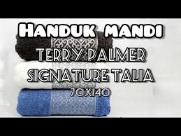 Harga terry palmer signature 70x140 cm handuk mandi termurah maret 2021 | dapatkan terry palmer signature 70x140 cm handuk mandi di blibli 💳 cicilan 0% 📢 gratis ongkir 100% original 💡 pembayaran aman & mudah Wn Terry Palmer
