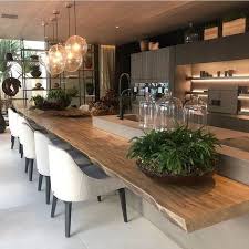 32 Super Ideas For Kitchen Island Table Attached Woods In 2020 Kitchen Decor Modern Home Decor Kitchen Home Kitchens