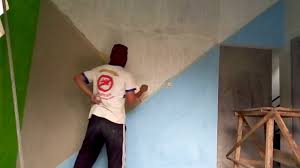 Ada mitos bahwa dinding ruang tamu sempit tidak bagus bila dicat dengan warna gelap. Cat Ruang Tamu Minimalis Motif Geometris Keren Youtube