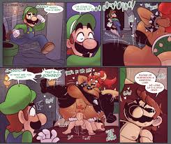 A Night of Bowsette Porn comic, Rule 34 comic, Cartoon porn comic -  GOLDENCOMICS